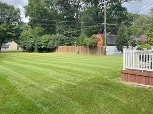 Julia M.'s Lawn Service service result