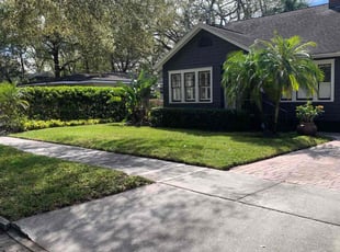 Kristin M.'s Lawn Care service result