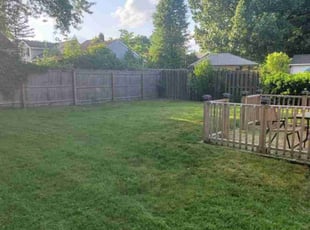 Travis M.'s Yard Cutting service result