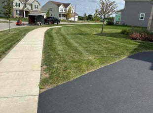Ashlynne J.'s Lawn Mowing service result