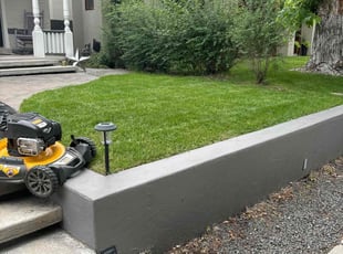 Jason & Amber A.'s Lawn Service service result