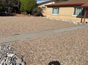 Weeding by Manuel Lucero for Megan L. in Albuquerque, NM