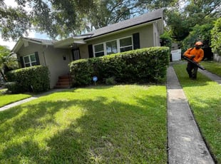 Bush Trimming by Albert Brown for Emilia V. in Orlando, FL