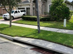 Aisha S.'s Lawn Service service result