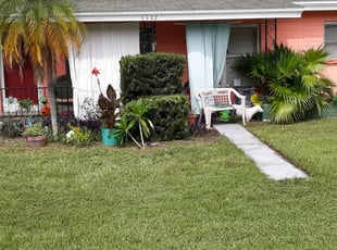 Bush Trimming by Gary Peterson for Kim M. in Gulfport, FL
