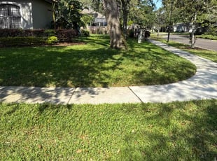 Christy M.'s Lawn Maintenance service result