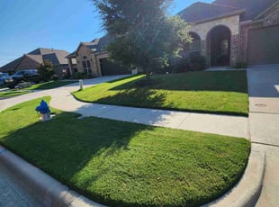 Kate V.'s Lawn Mowing service result