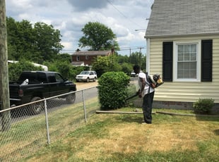 Bush Trimming by Aaron Kinchen for Doretha P. in Richmond, VA