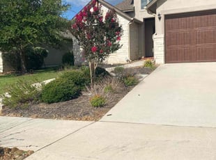 Weeding by Bradley Matthiesen for Chris F. in Boerne, TX