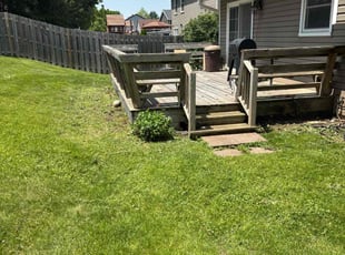 Weeding by Adrian Mendoza for JONATHAN P. in McHenry, IL