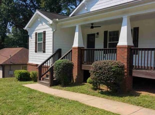 Landscaping by William Holt for Antoine and Antonio B. in Marietta, GA