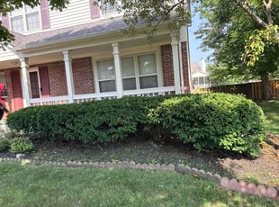 Bush Trimming by Luis Contreras for Jessica U. in Carmel, IN