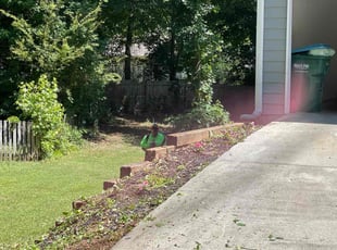 Landscaping by Delbert Rosa for Vonia W. in Lilburn, GA