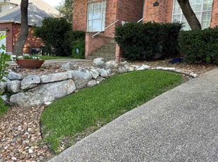 angela p.'s Lawn Mowing service result