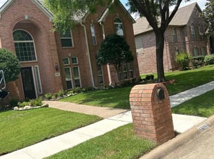 Erica F.'s Lawn Mowing service result