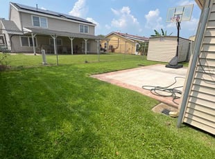 Anthony F.'s Lawn Mowing service result