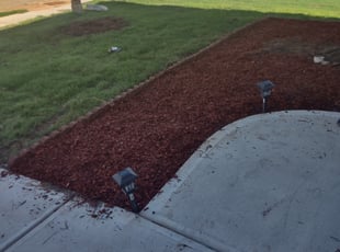 Landscaping by Anthony Lewis for Letreca T. in Fairburn, GA