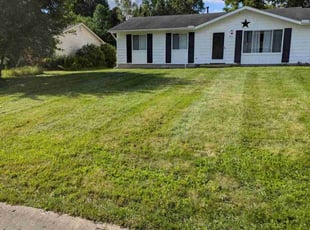 VICTORIA L.'s Lawn Care service result