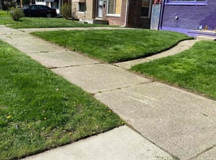 Gina C.'s Lawn Service service result
