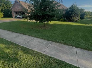 Jordan C.'s Lawn Care service result