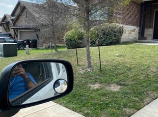 Bush Trimming by Audrey Dunham for Dorian L. in San Antonio, TX