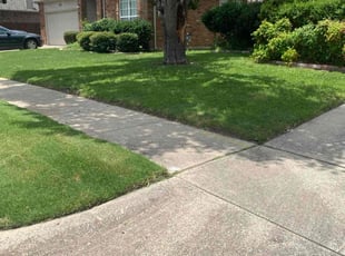 Cory W.'s Lawn Service service result
