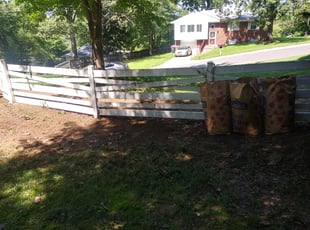 Leaf Removal by Dennis Joyner for Richard G. in Temple Hills, MD
