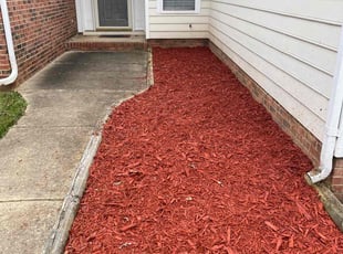 Mulching by Anthony Pettiford for Jordan J. in Charlotte, NC