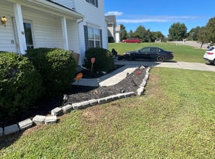 Weeding by Chris Thomas for Marsha F. in Chester, VA