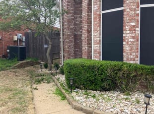 Bush Trimming by Marshall Siemons for Laura Y. in Flower Mound, TX