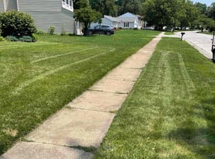 Kim O.'s Lawn Service service result