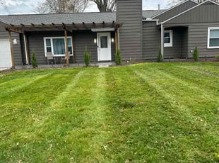 Dré B.'s Lawn Mowing service result