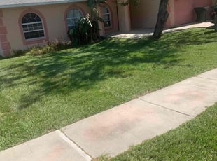 Christine B.'s Lawn Care service result