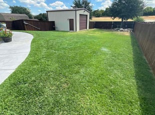 Qiong Z.'s Lawn Service service result
