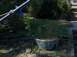 Weeding by Daniel Parento for Donald S. in Palmerton, PA