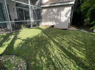 Tina J.'s Lawn Mowing Service service result