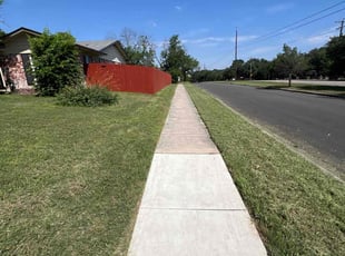 Sandra F.'s Lawn Mowing service result