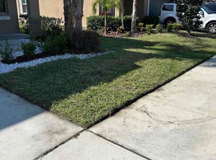Jamar M.'s Lawn Mowing Service service result