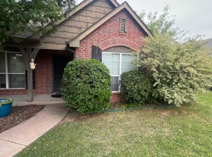 Bush Trimming by Joshua Hixson for Kenn W. in Jenks, OK