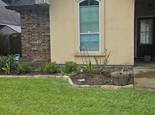 Weeding by Darynnette Roldan for George R. in Baton Rouge, LA