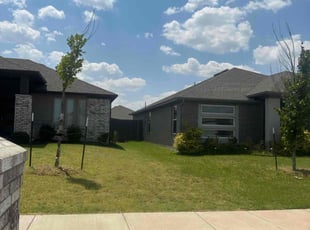 Weeding by Leray Thornton for David A. in Edmond, OK