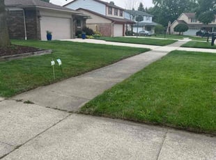 Andrea B.'s Lawn Care service result