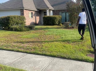 Weeding by Carl George for Yoon Ha L. in Baton Rouge, LA