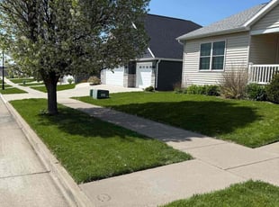 Leanna B.'s Lawn Service service result