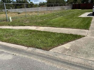 Gwen W.'s Lawn Service service result