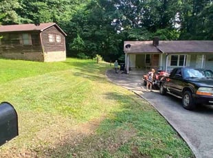Leaf Removal by Tim Hargett for Ronald C. in Lowell, NC