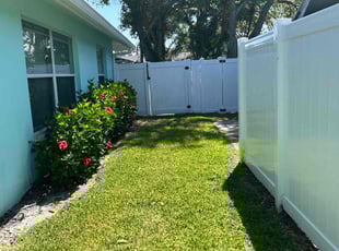Laquanda E.'s Lawn Maintenance service result