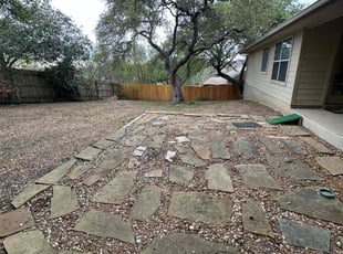 Leaf Removal by Lacy Dixon for Peter M. in San Antonio, TX