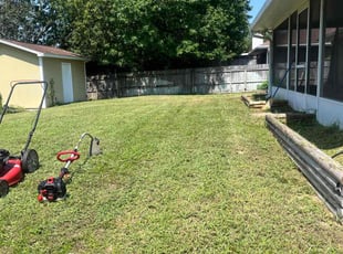 Debbie D.'s Lawn Care service result