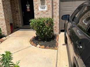 Bush Trimming by Paul Jones for Bob J. in Richmond, TX